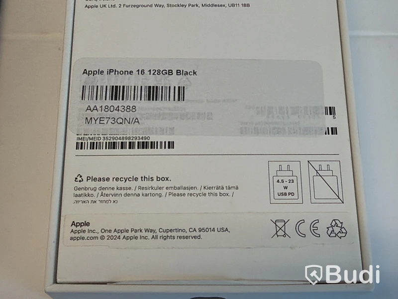 iPhone 16 128GB