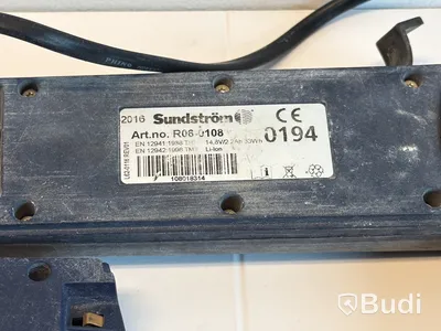 Batterier & laddare till friskluftsmask Sundström