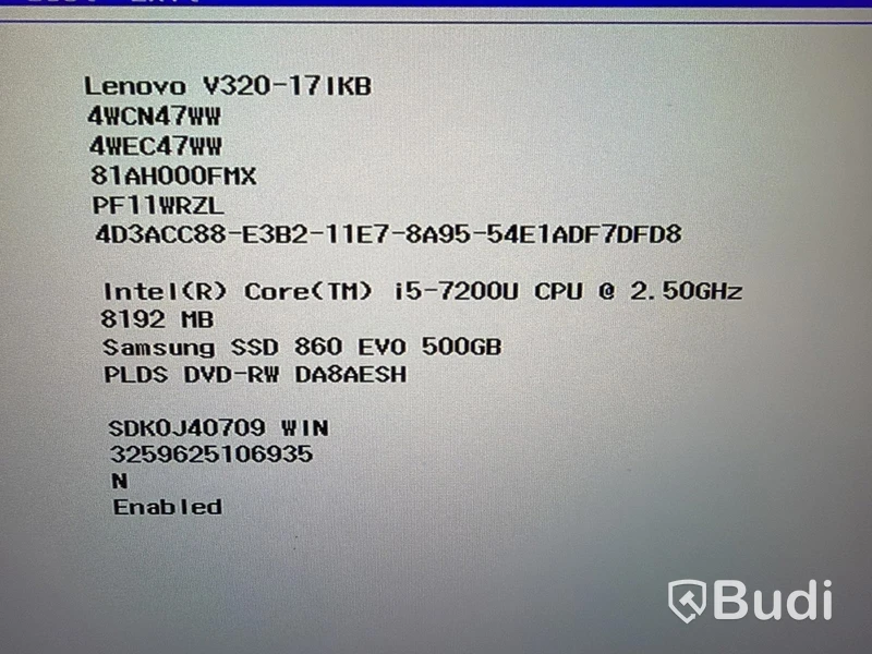 Laptop Lenovo V320