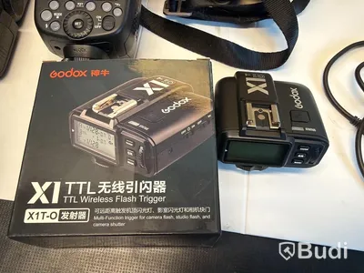 Systemkamera Lumix med tillbehör