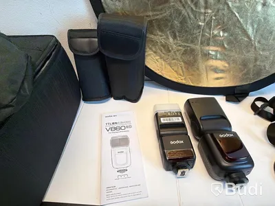 Systemkamera Lumix med tillbehör