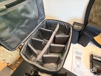 Systemkamera Lumix med tillbehör