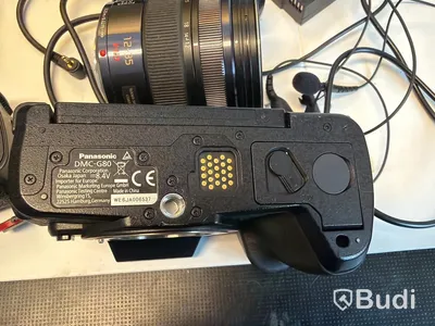 Systemkamera Lumix med tillbehör
