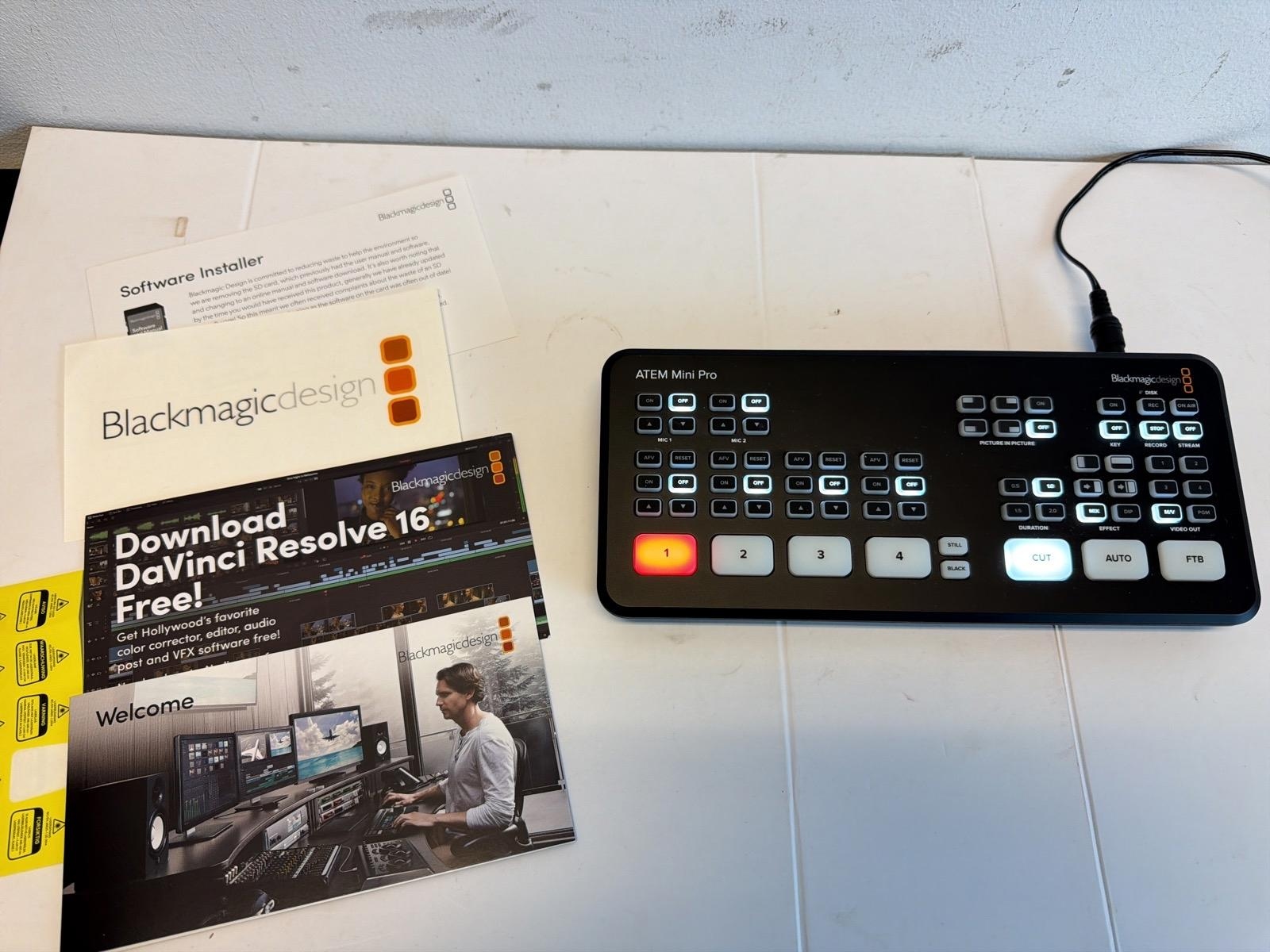 Videomixer Blackmagic Design ATEM Mini Pro