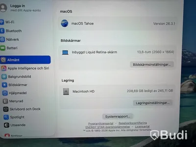 Laptop Apple MacBook Air, M2, 16 GB RAM