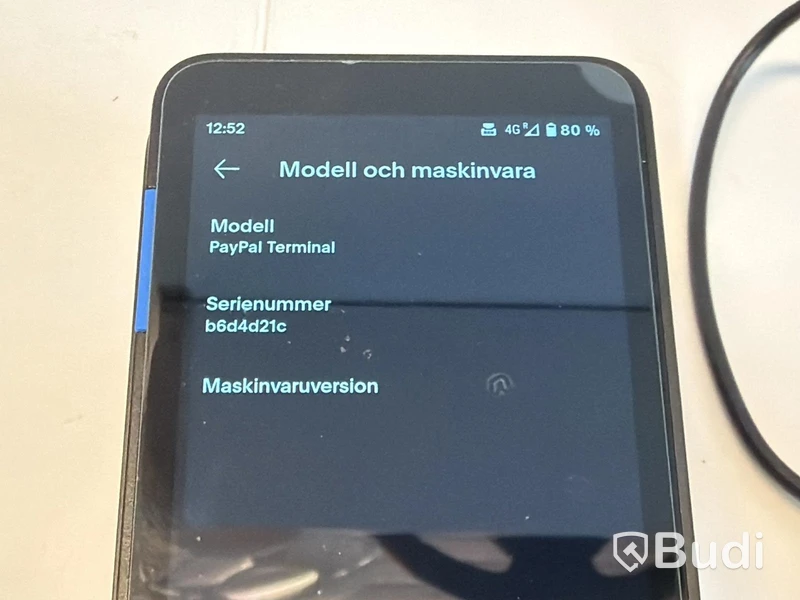 Betalterminal PayPal Terminal, med skrivare