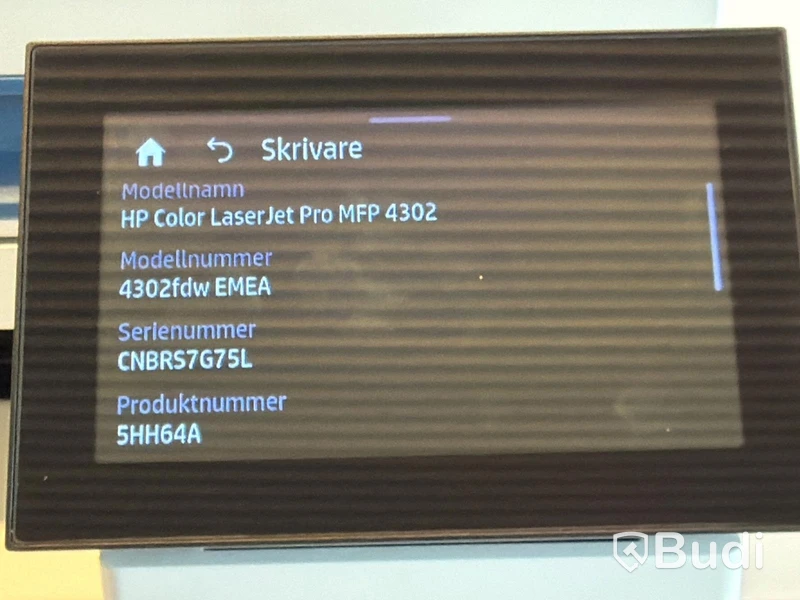 Skrivare HP Color LaserJet Pro MFP 4302fdw