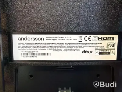 TV Andersson QLED55UHDJ, 55 tum