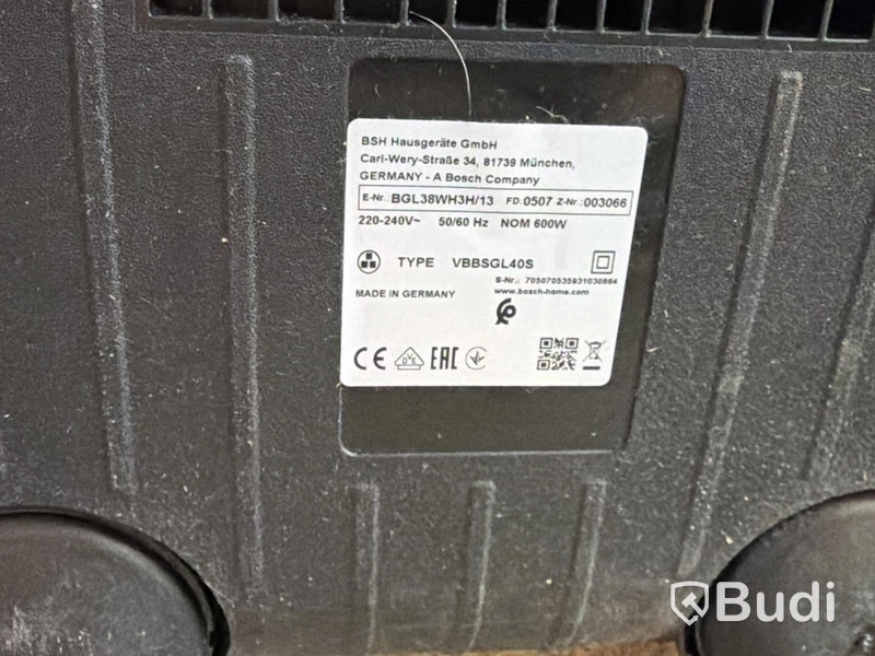 Dammsugare Bosch Series 4 m.m.