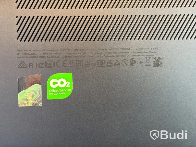 Laptop Lenovo Yoga Slim 6 14APU8, Ryzen 7, 16 GB RAM