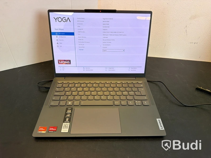 Laptop Lenovo Yoga Slim 6 14APU8, Ryzen 7, 16 GB RAM