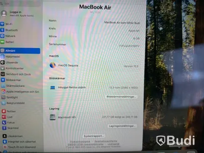 MacBook Air M1, 2020, 8 GB RAM