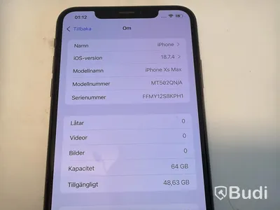 iPhone Apple XS Max, 64 GB