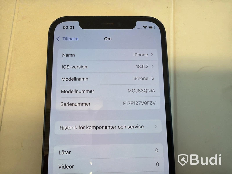 iPhone 12, blå, 64 GB