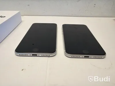 2 st iPhone SE, 64 GB, vit