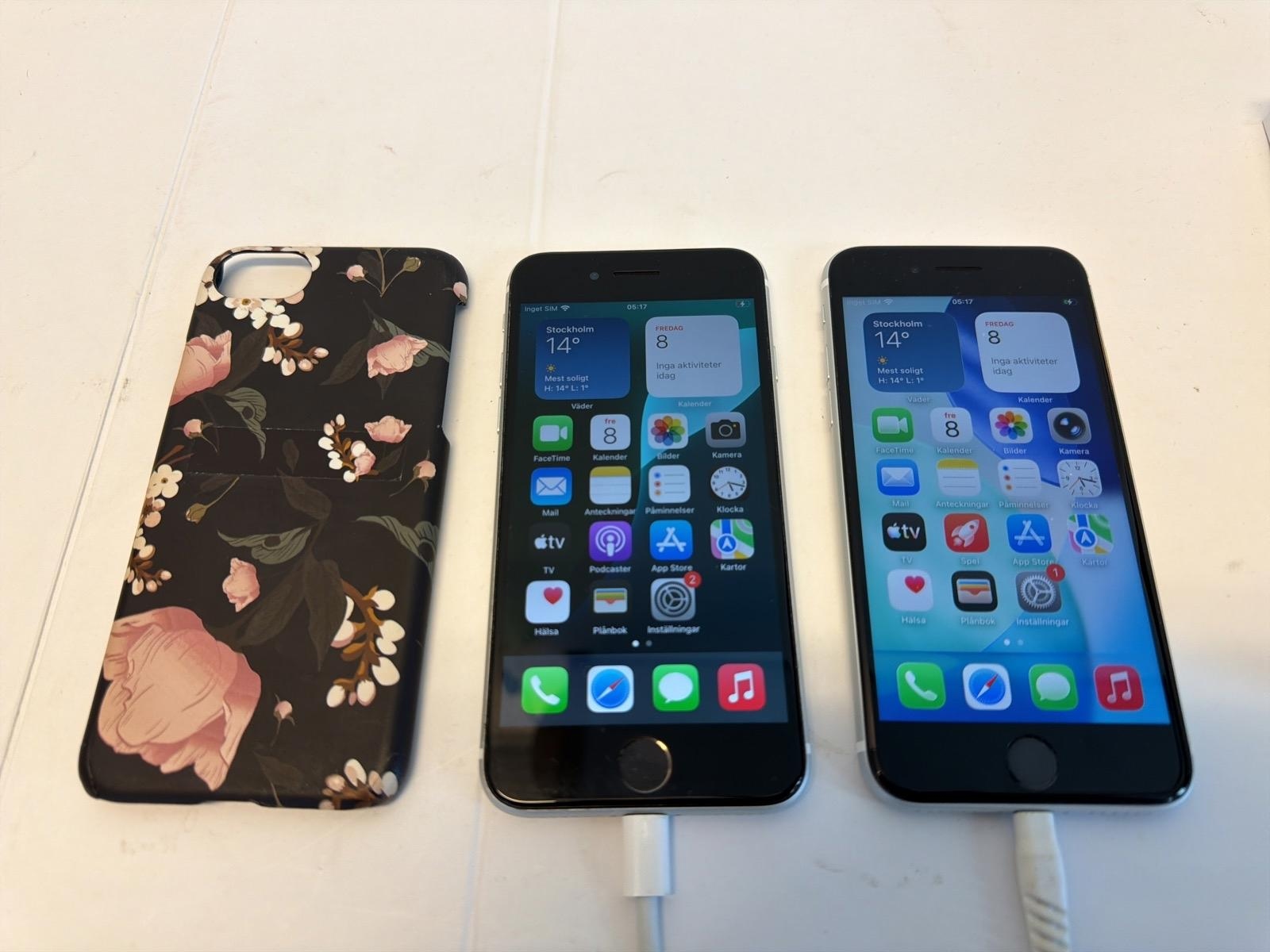 2 st iPhone SE, 64 GB