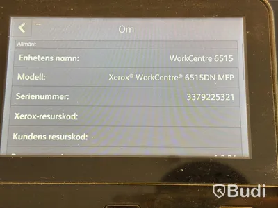 Multifunktionsskrivare Xerox WorkCentre 6515DN MFP, -2017