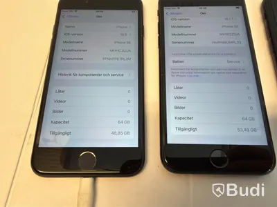 4 st iPhone SE, 64 GB