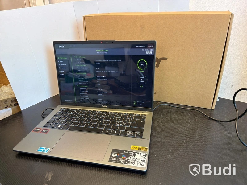 Acer Swift Go 14 Laptop, Ryzen 7, 16 GB RAM