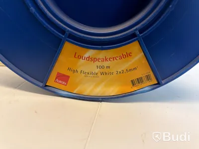 Högtalarkabel 2 x 2,5 mm2
