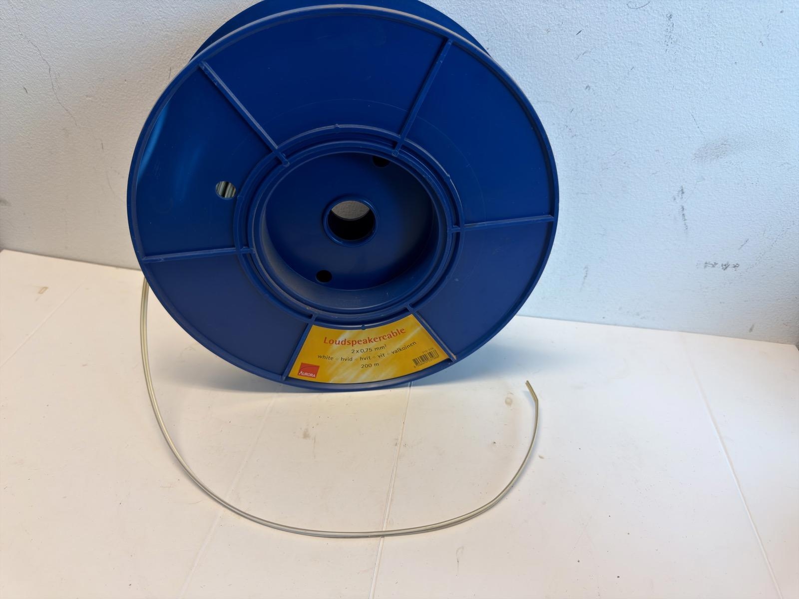 Högtalarkabel 2 x 0,75 mm2