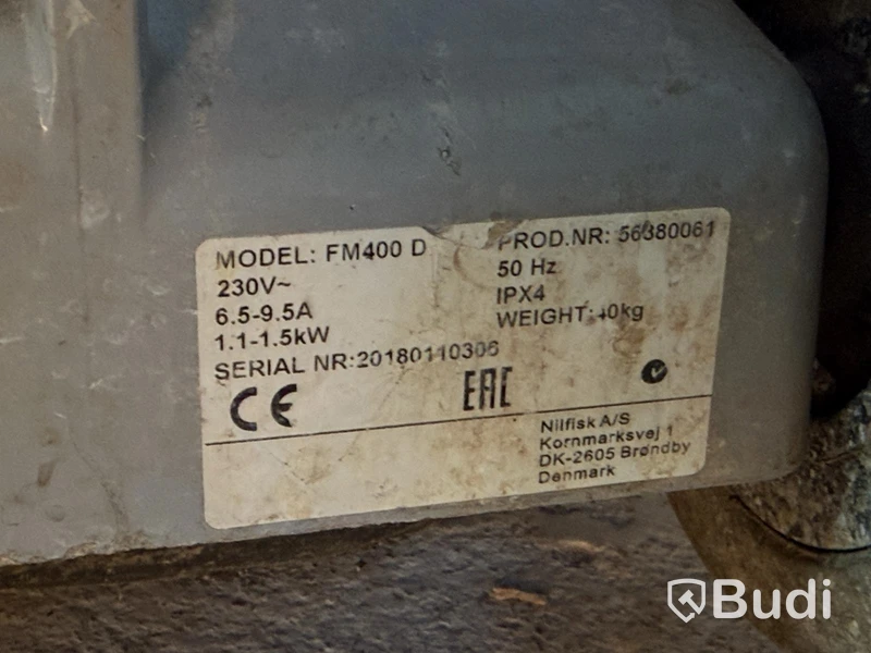Golvmaskin Nilfisk FM400 D, 230V