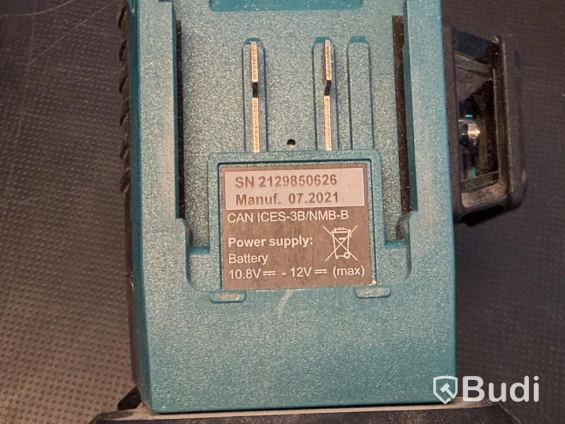 Korslaser Makita, 2021, batteridriven