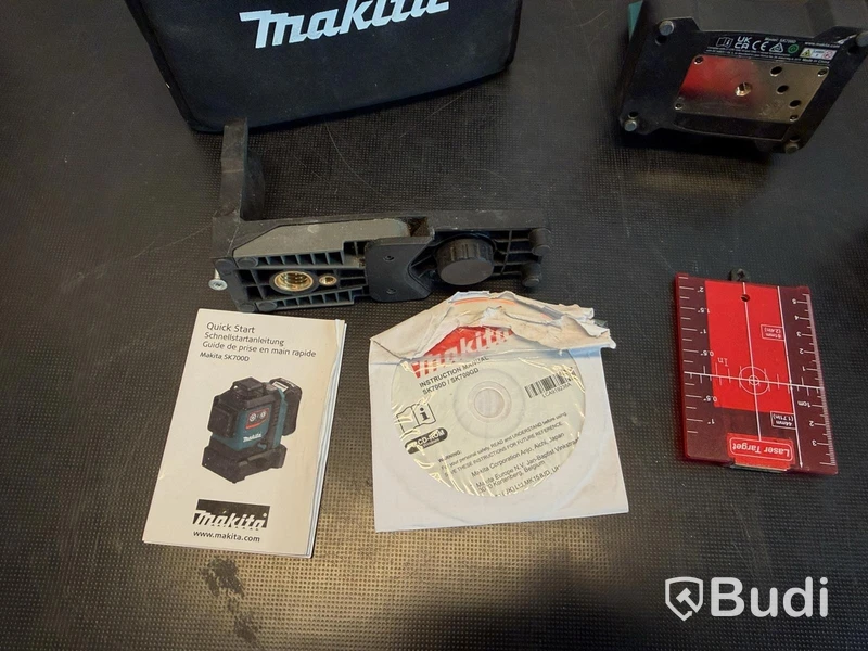 Korslaser Makita, 2021, batteridriven