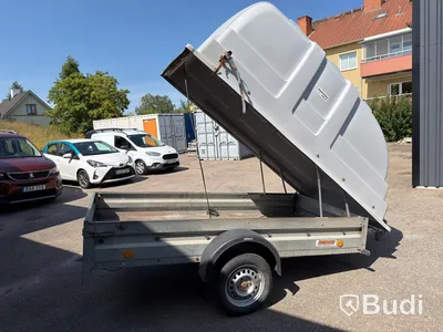 Trailer with canopy, Neptun 750 kg, 2022