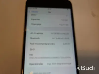 iPhone Apple SE, iOS 18.5, 100 % batterihälsa