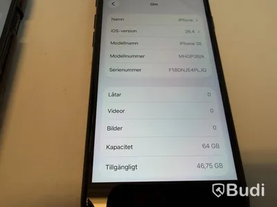 2 st iPhone SE, 64 GB