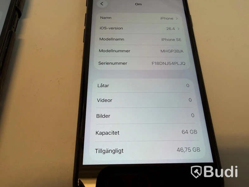 2 st iPhone SE, 64 GB