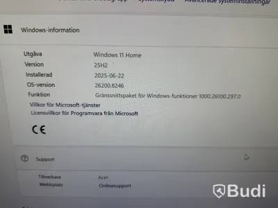 Stationär dator Acer Aspire XC-1760, i5, 8 GB RAM