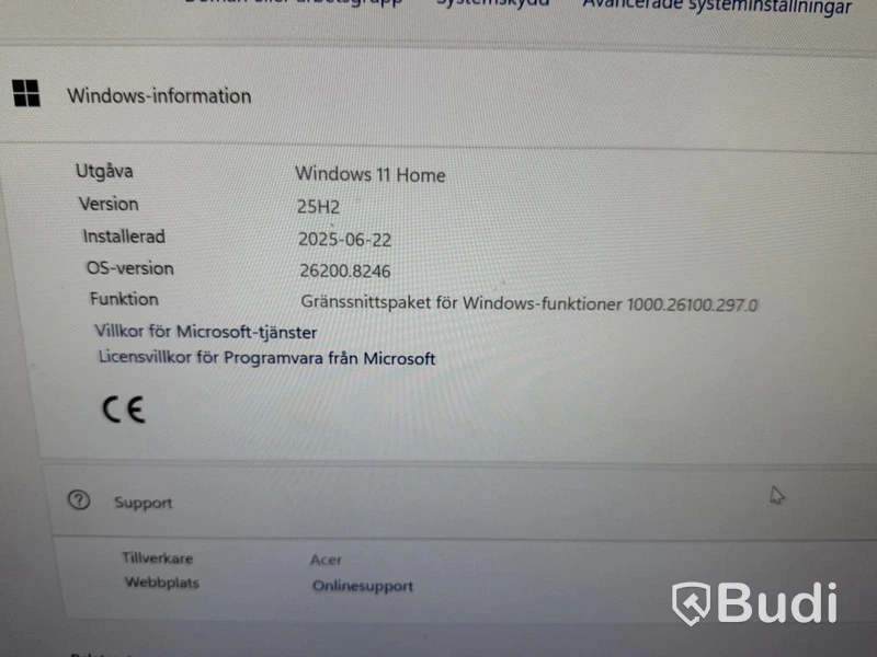 Stationär dator Acer Aspire XC-1760, i5, 8 GB RAM
