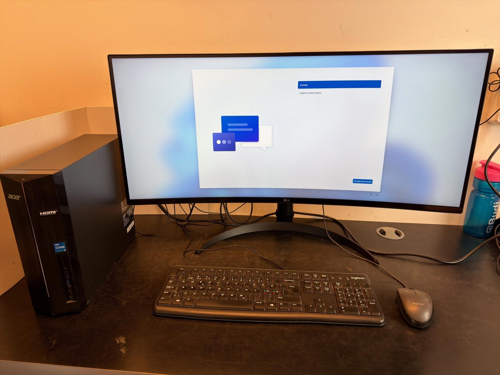 Stationär dator Acer Aspire XC-1760, i5, 8 GB RAM