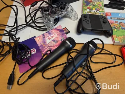 Spelkonsol Nintendo Switch, röd/blå Joy-Con