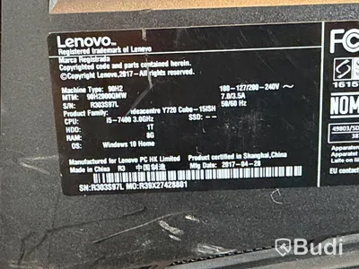 Stationär dator Lenovo IdeaCentre Y720 Cube-15ISH, i5, 8 GB RAM