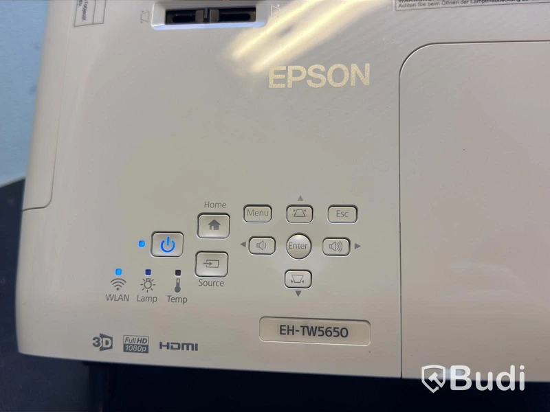 Projektor Epson EH-TW5650, Full HD, med fjärr