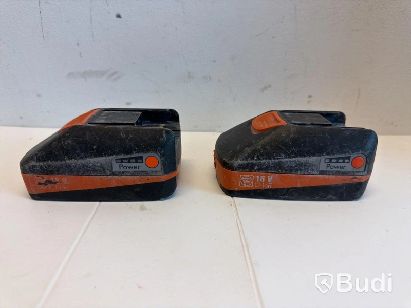 2 st Batteri Fein, 18 V, 2x2,5 Ah