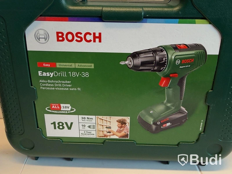 Skruvdragare Bosch EasyDrill 18V-38, 18V, 2,0 Ah