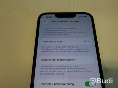 iPhone 13, 128 GB, svart