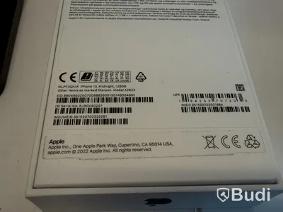 iPhone 13, 128 GB, svart