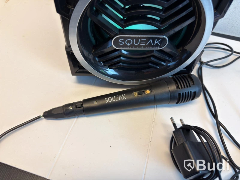 PA-högtalare Squeak BeatBoxer SQ1000, med mikrofon