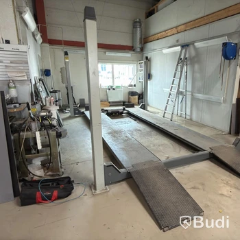 Billyft 4-pelar med frihjulslyft, OMA 526C, 5000 kg