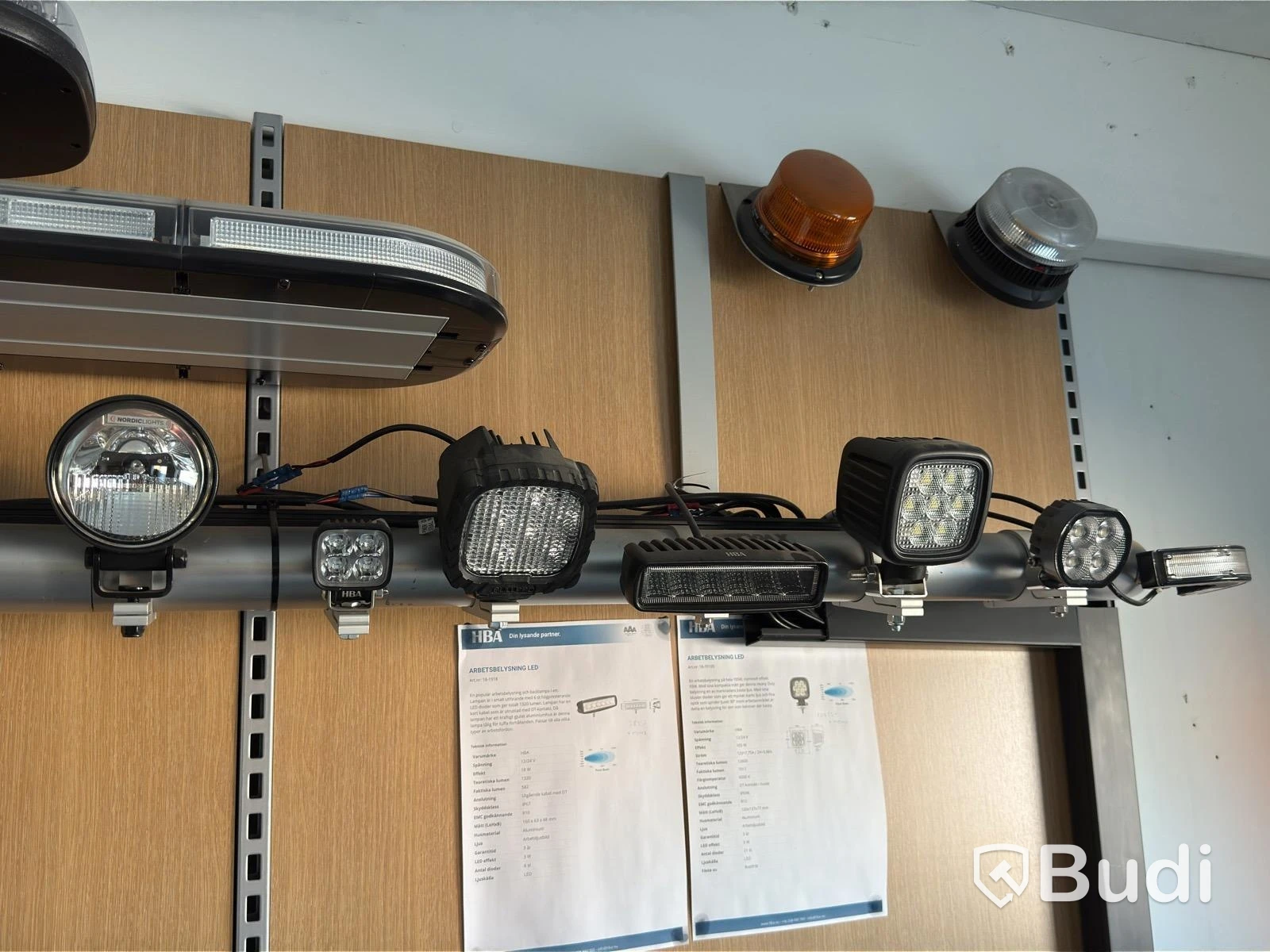 Assorted vehicle lights, approx. 20 pcs