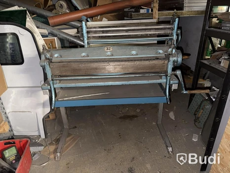 Plåtbockmaskin kombi med rundvals