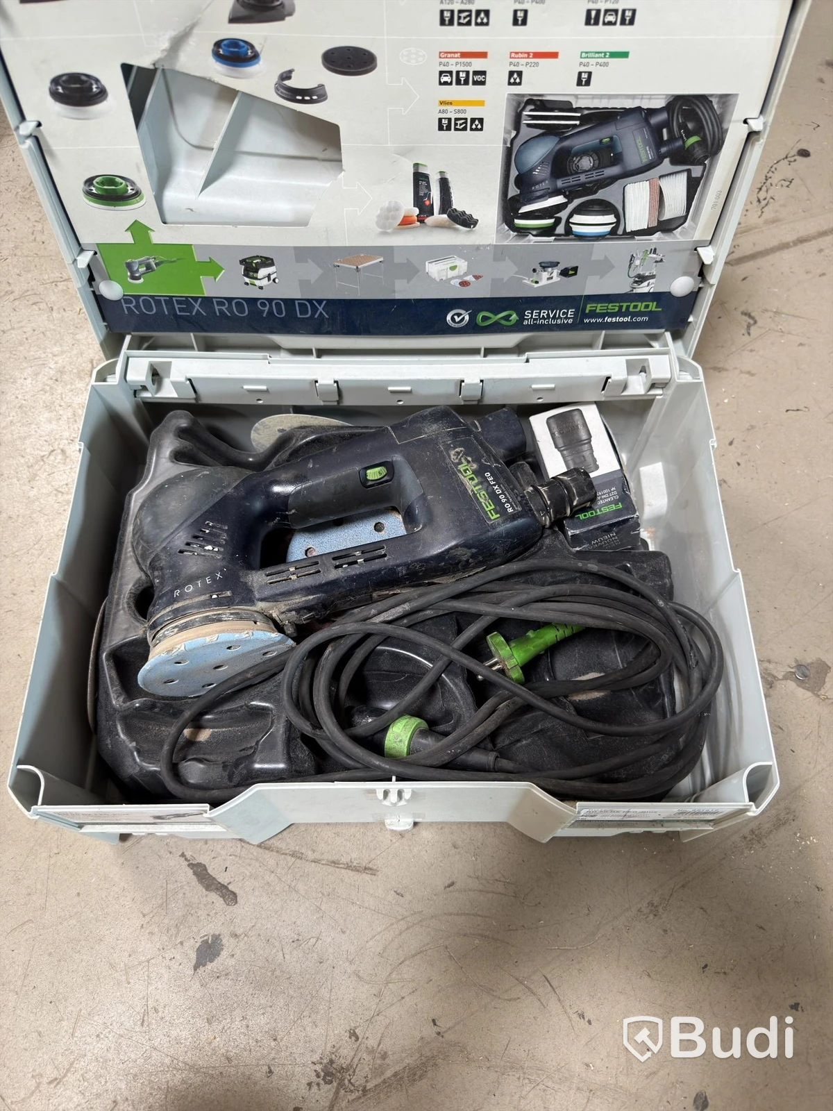 Random orbital sander, Festool Rotex RO 90 DX FEQ-Plus
