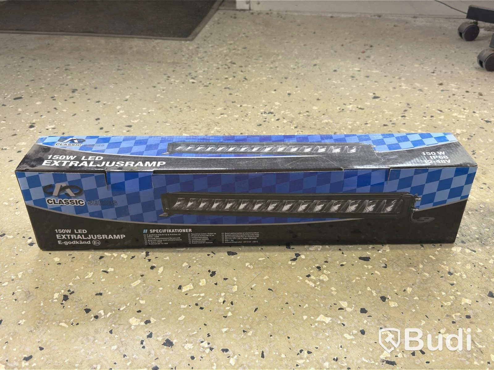LED auxiliary light bar, 150 W