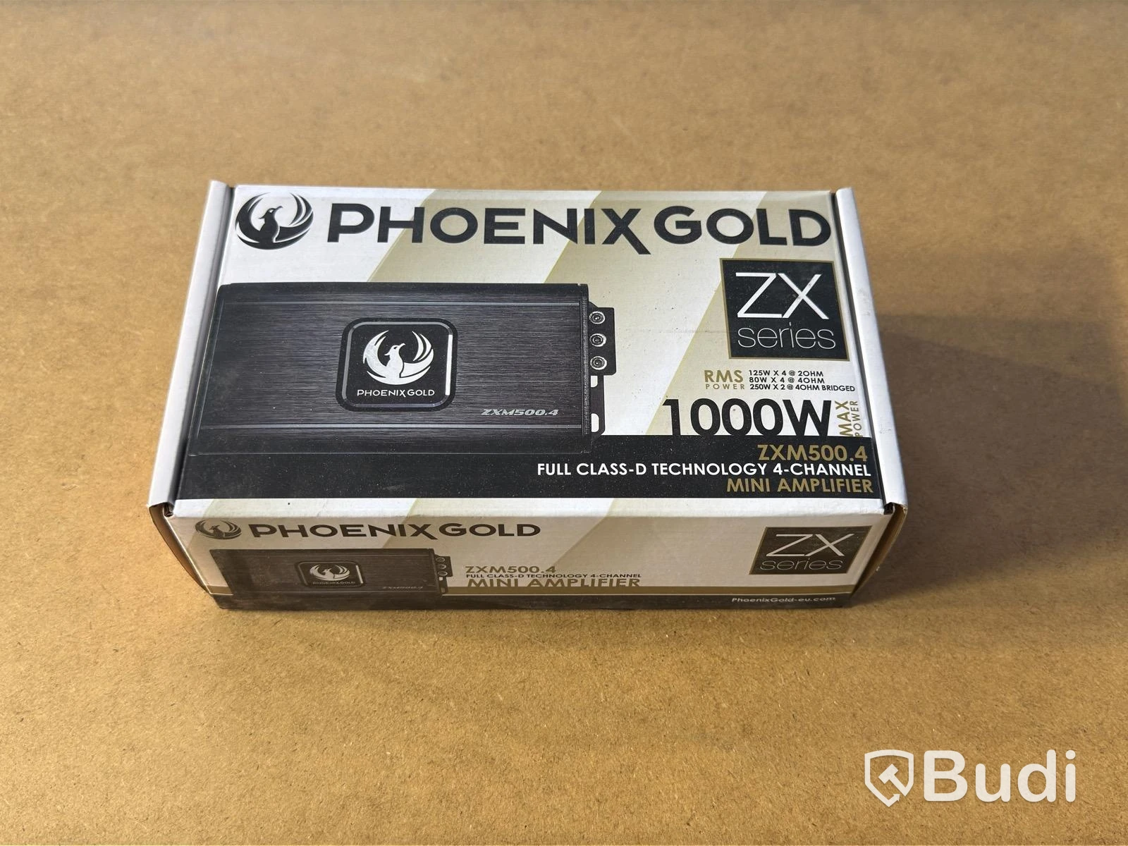 Car amplifier, Phoenix Gold ZXM500.4, 1000 W