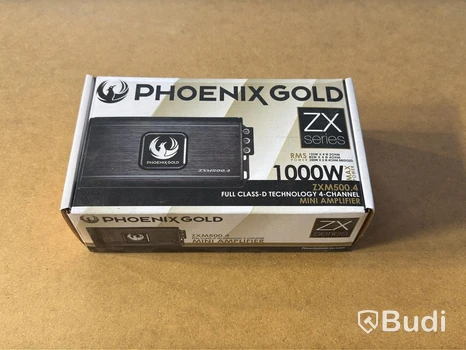 Bilförstärkare, Phoenix Gold ZXM500.4, 1000 W